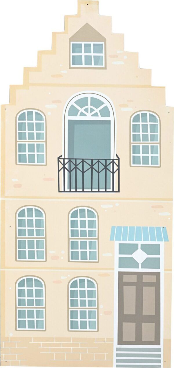 Wandpanelen Huizen- 5 stuks