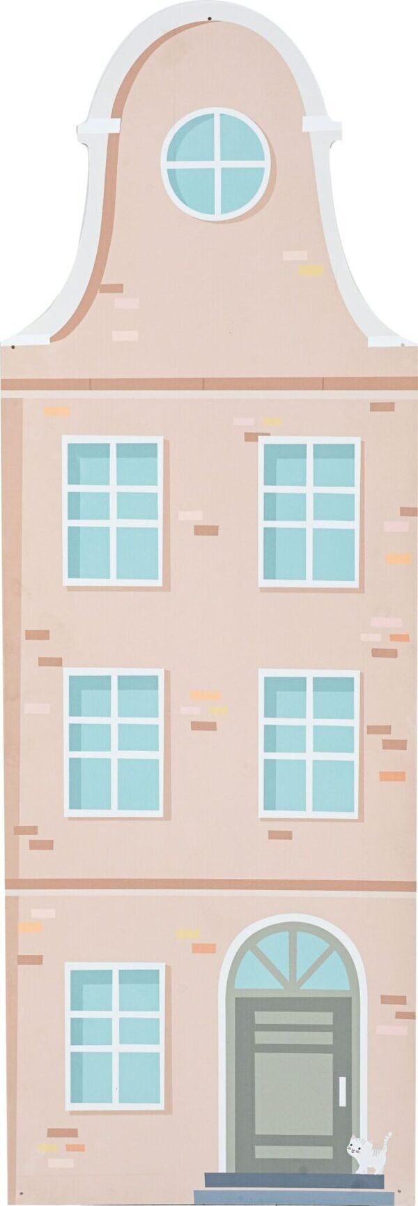 Wandpanelen Huizen- 5 stuks