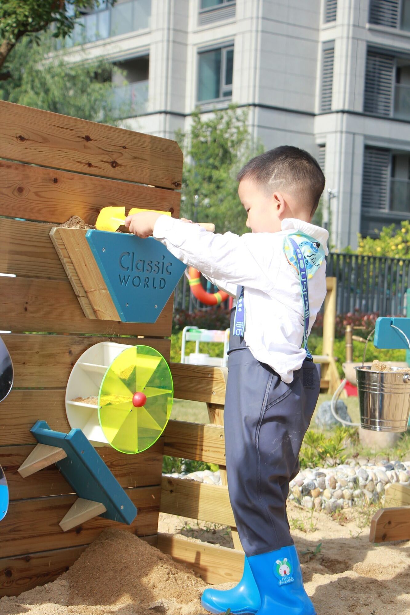 70281-4 Buiten Zandspeelbord