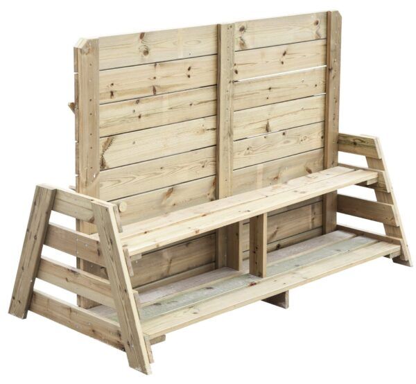 Buitenmuur Zandspeelbord