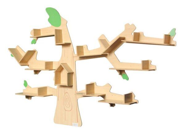 Grote boekenplank boom