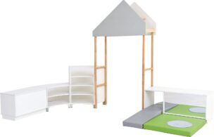 Hoekafscheiding Set Wit foto 2