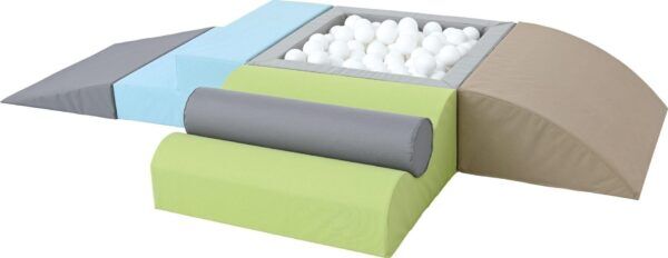 Vierkant Ballenbak met Foamblokken