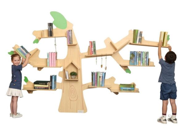 Grote boekenplank boom foto 1