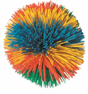 Rubberen jongleerbal