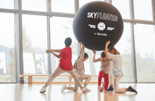 Spordas Skyfloater – Grote Lichte Bal 122 cm