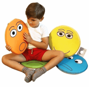 Set van 6 Universele Emotiekussens foto 2