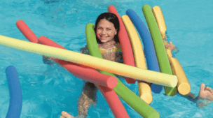 Set van 6 Foam Zwemslangen