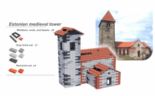 Grote Bouwset Rode Bakstenen – 90 stuks voor Buiten foto 2
