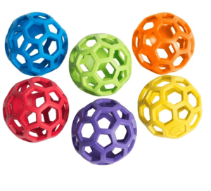 Set van 6 Rubberen Grijpballen