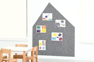 Eco Wanddecoratie – Huis Beige foto 2