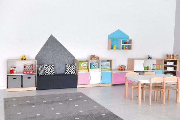 Eco Wanddecoratie – Huis Grijs