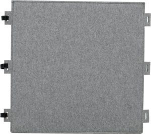 Geluidsabsorberend Wandscherm Vierkant Grijs