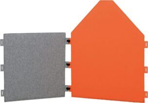 Geluidsabsorberend Wandscherm Huis Oranje