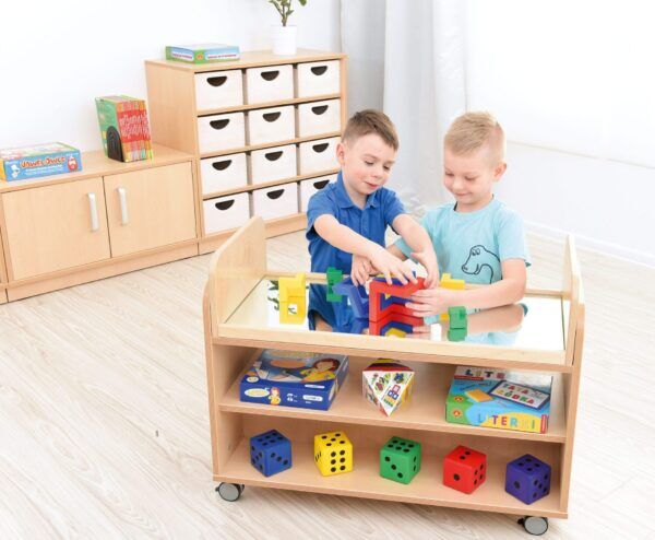 Speeltafel met Spiegel Hoog