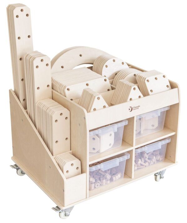 Verrijdbare Opberg Trolley