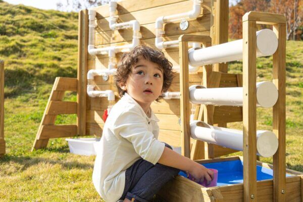 Houten waterspel Drup