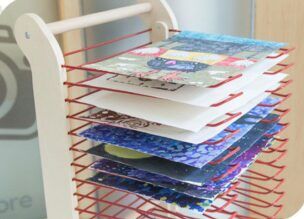 A3 Droogwagen – 30 lagen foto 2