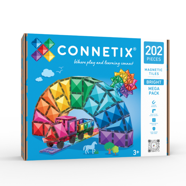 Connetix Regenboog Mega Set – 202-delig