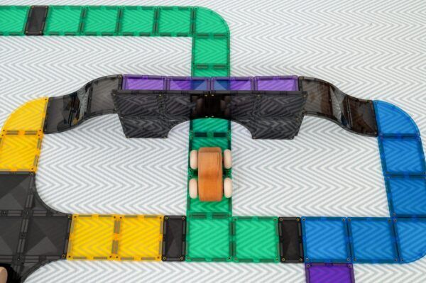 Connetix Opritten & Kruispunten Set – 16 stuks