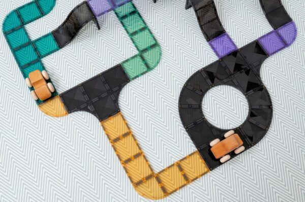 Connetix Opritten & Kruispunten Set – 16 stuks