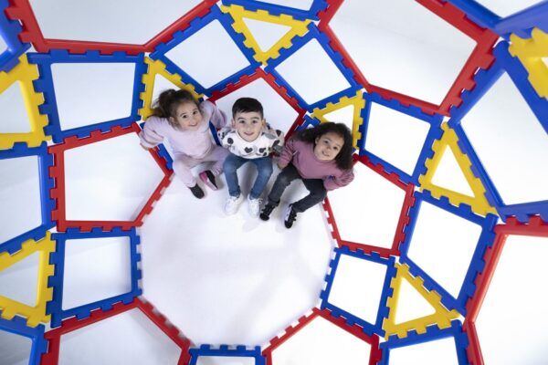 Polydron Regenboog Constructie Blokken – 62-delig