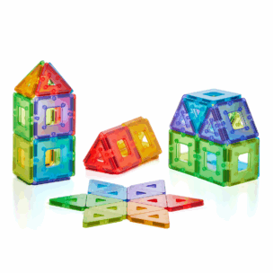 Polydron Regenboog Magnetic 12+ maanden – 48 delig