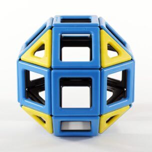 Polydron Regenboog Magnetisch – 96-delig foto 2