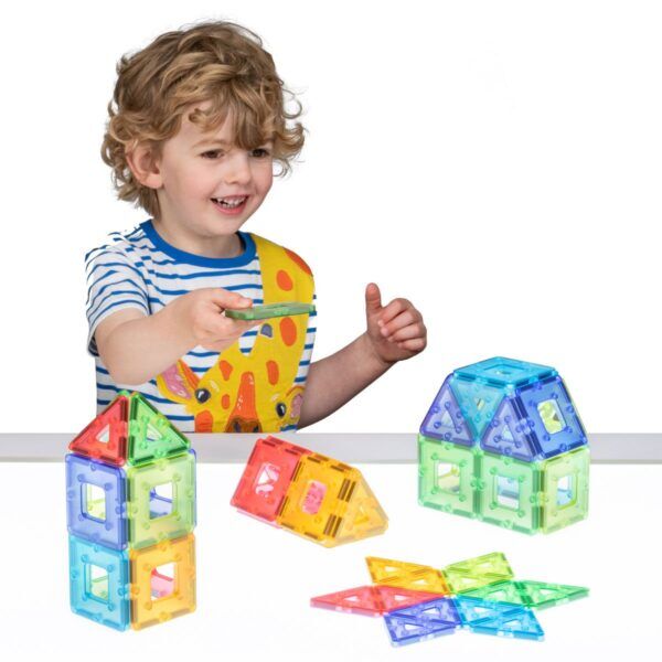 Polydron Regenboog Magnetic 12+ maanden – 48 delig