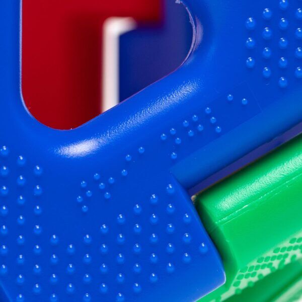 Polydron Regenboog 2D- en 3D-vormen – 80-delig