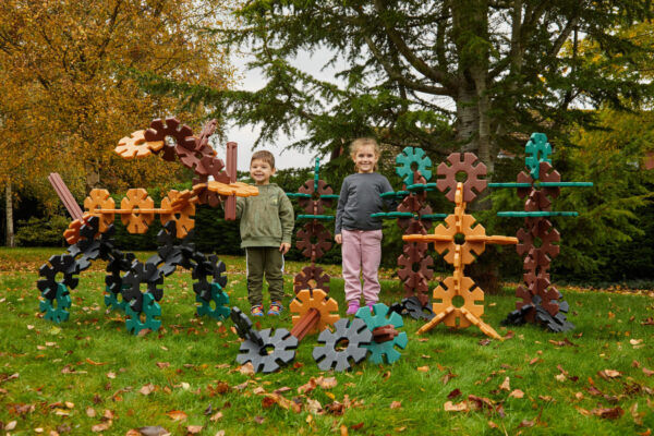 Polydron Natuur Constructie Blokken – 80-delig
