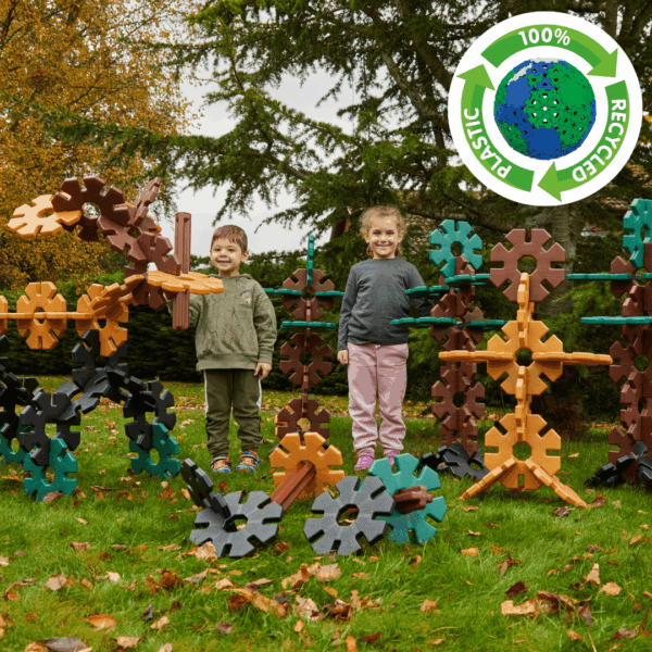 Polydron Natuur Constructie Blokken – 80-delig