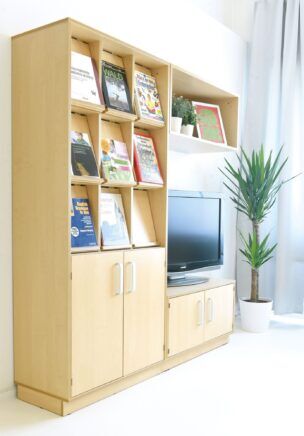 Flexi Boekenkast met Opbergruimte