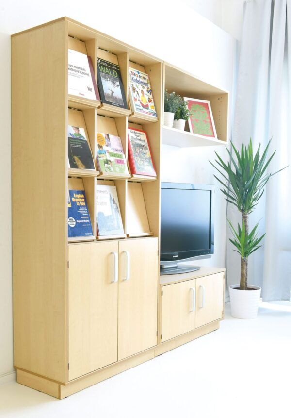 Flexi Boekenkast met Opbergruimte