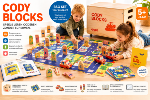 Cody Blocks BSO-Set – Leer programmeren zonder Scherm!