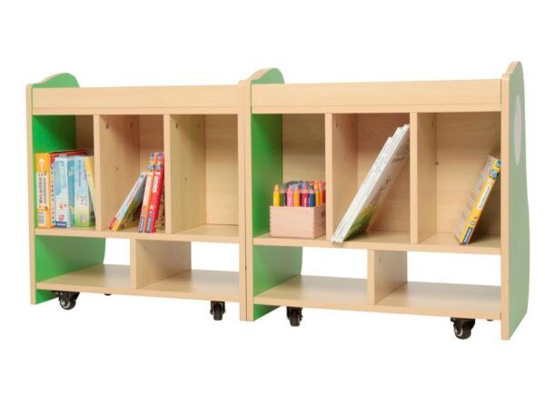 Boekenwagen Kikker – Verrijdbaar en Inklapbaar