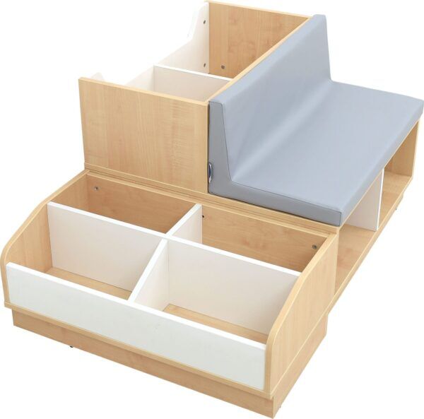 Boekenkast Eiland met Zitgedeelte