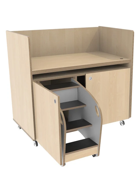 verrijdbare commode 120 cm berken kinderopvang 4 verrijdbare commode kinderopvang berken