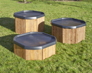 Tuff tray met grote opbergruimte – 3-stuks