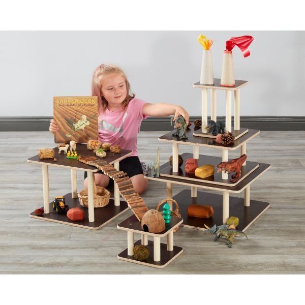 Open Einde Platformen Vierkant – 5 Stuks