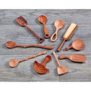 Magische Houten Lepels – 10 stuks foto 2