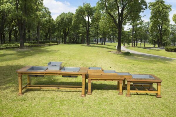 Buiten Moddertafel set van 3