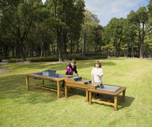 Buiten Moddertafel set van 3