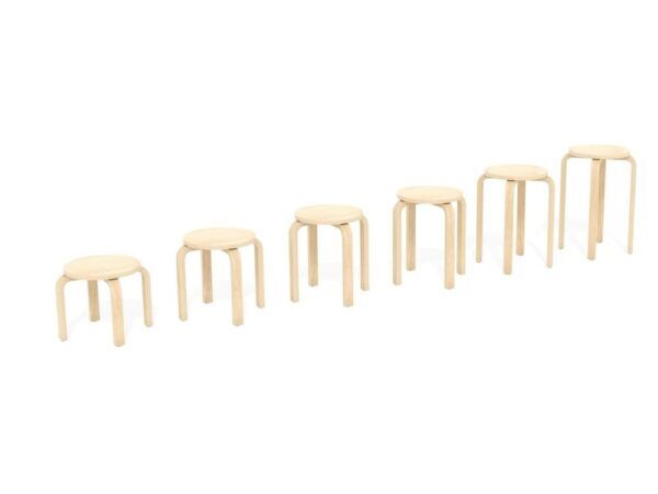 Stapelkruk Ola, zithoogte 35 cm – 4 stuks