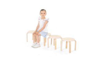 Stapelkruk Ola, zithoogte 35 cm – 4 stuks