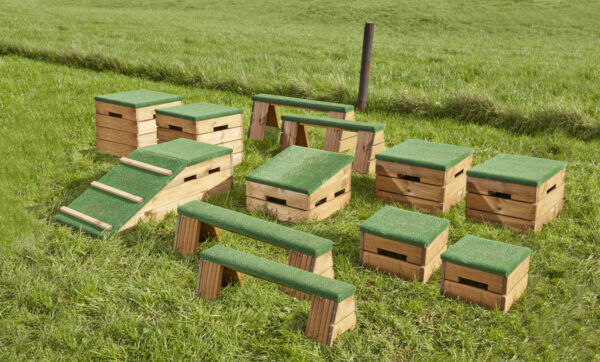 Bouw je eigen hindernisbaan set – Set van 7