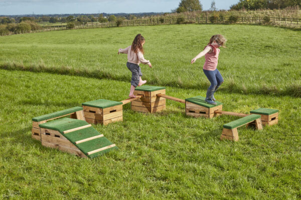 Bouw je eigen hindernisbaan set – Set van 7