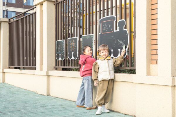 Buiten Krijtbord Trein