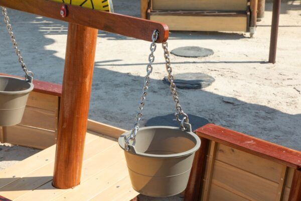 Houten Zandspeelboot