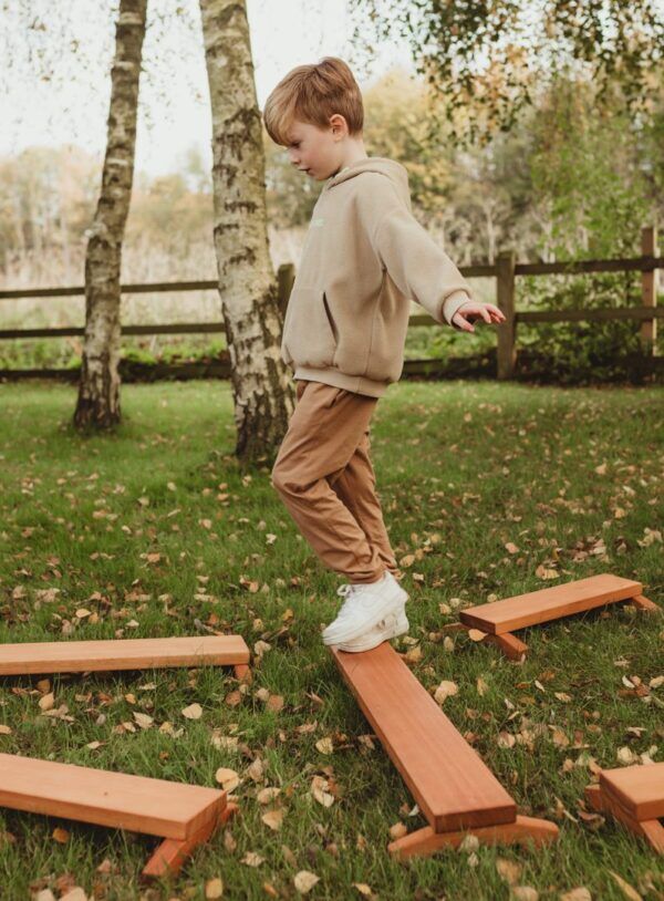 Buiten Balance Board Set – 8 stuks